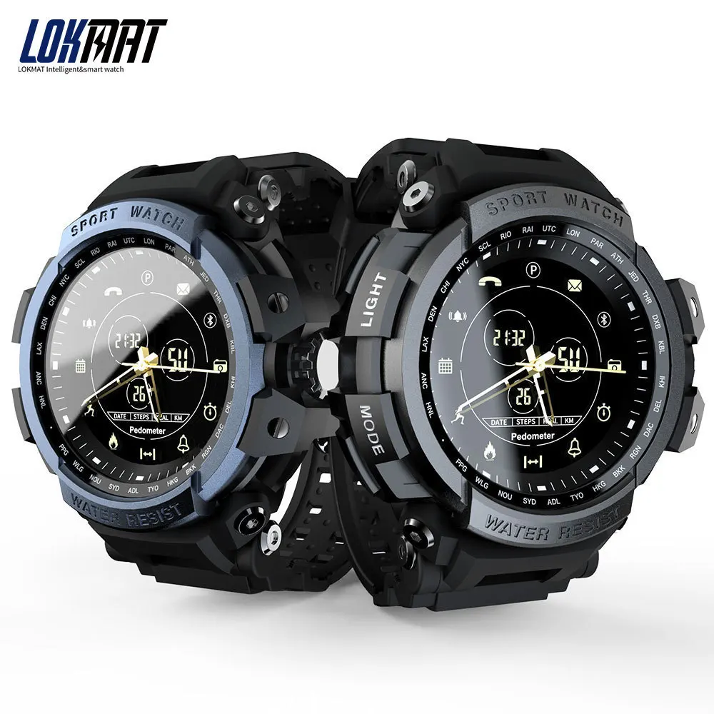 LOKMAT Sport Smart Watch Professional 5ATM Waterproof