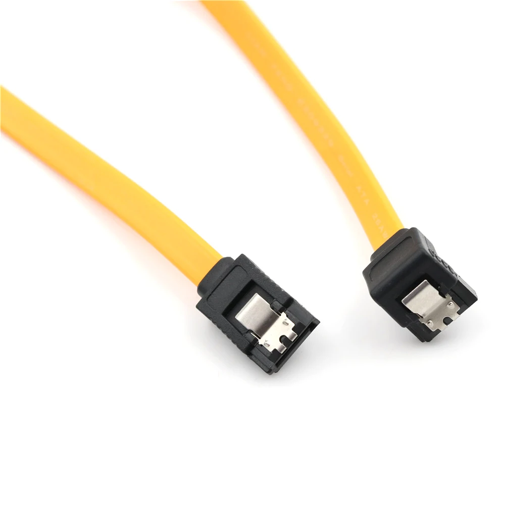 

1pcs Computer Cables & Connectors 45CM SATA 3.0 III SATA3 6Gb / s SSD Hard Drive Data Direct / Right Angle Cable Oct14