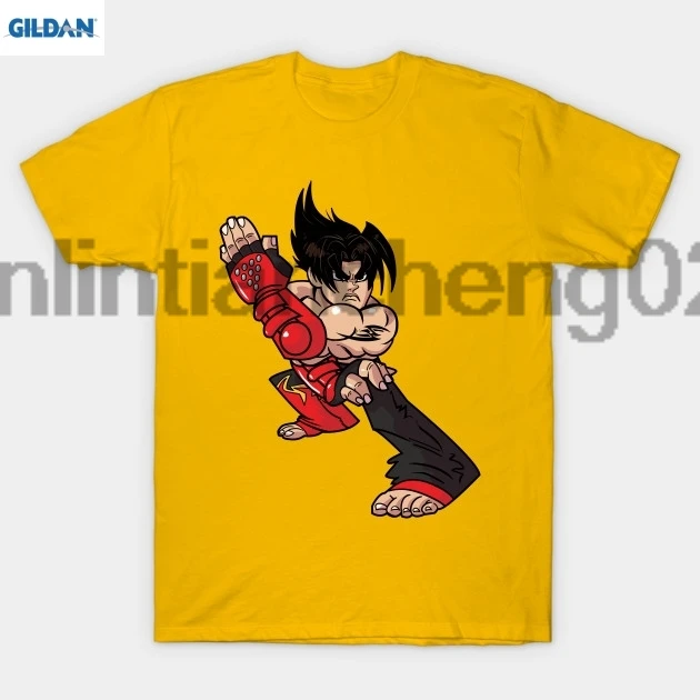 gildan jin kazama tekken 3 t shirt in t shirts from men s clothing