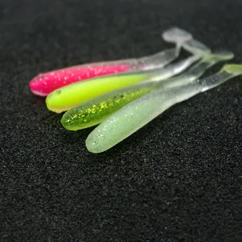 

Japan Series Fish Boot T Tails Fishing Lure Soft Bait TEXAS RIG Lures 7.5cm/3.2g Inner Tank Lot 4 Pieces