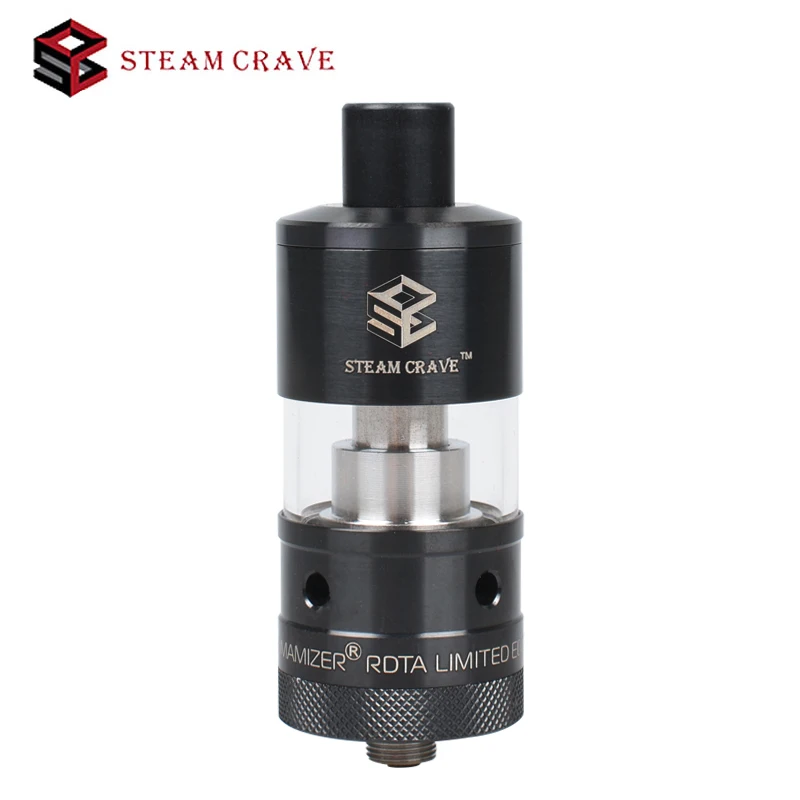 

Original Steam Crave Aromamizer Limited Edition RDTA Tank 6ml Rebuildable Dripper tank top refill Atomizer for 510 Vape Box MOD