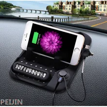 Автомобильный держатель телефона с зарядкой USB для Ford mondeo kuga fiesta Focus2 3 ecosport fusion ranger mondeo mk4 аксессуары