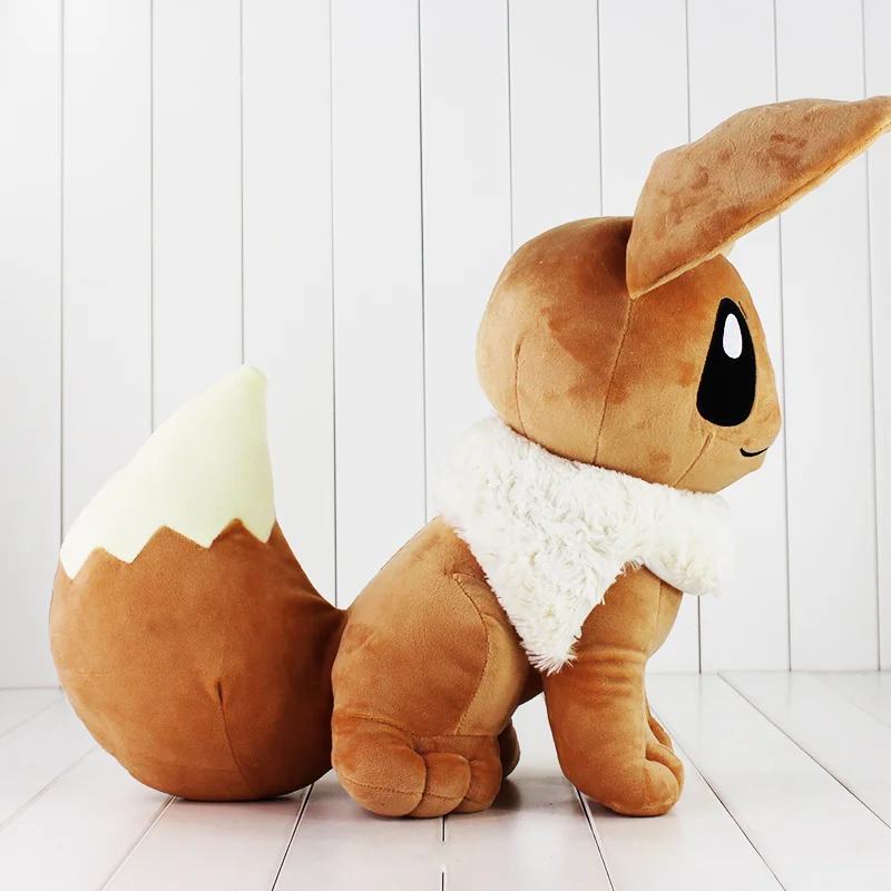 1 шт 30 см горячая аниме мягкая игрушка милая Evoli Eevee плюшевая детская кукла|eevee plush