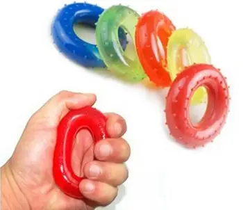

Wholesale 40KG High Elastic Gripping Ball Rubber Hand Grip Massage grip ring