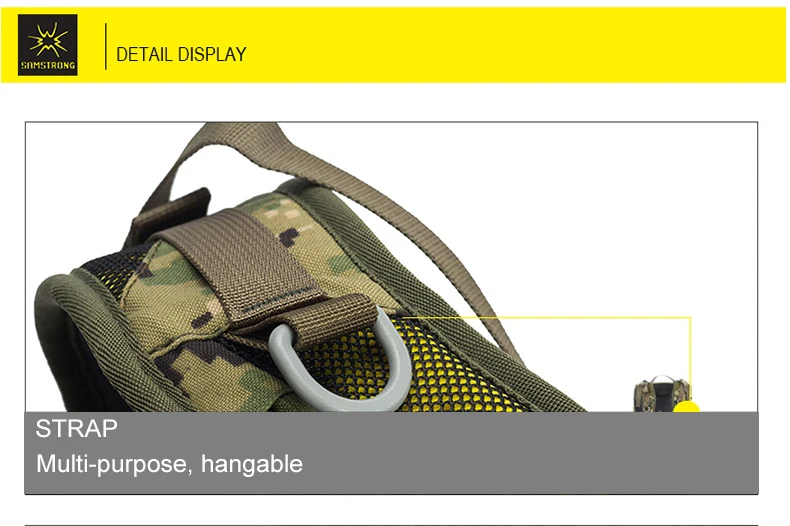 Samstrong 28L мужской военный рюкзак камуфляж тактический армейский водонепроницаемый штурмовой рюкзак для кемпинга туризма
