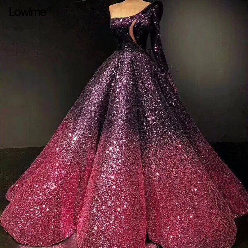 

Sexy Elie Saab Long Sleeve Arabic Crystal Ball Gown Formal Evening Party Dress Kaftan Dubai Abiye Turkish Evening Gowns Dresses