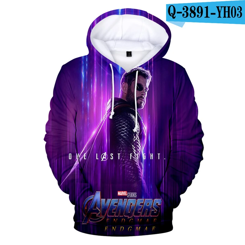 

Avengers Endgame Hoodie Pullover Sweatshirts Men 3D Clothes 2019 Hoodie Clothing Zipper Hoodies 3D Clothing 3D Clothes Cosplay