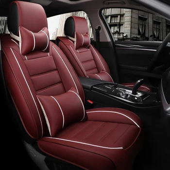 

5 seats leather Car Seat Cover car-styling fit NISSAN Pulsar/LEAF/Altima/Rogue/Cefiro/FUGA/JUKE/Cedric/Xterra/Silvia/NAVARA/D22