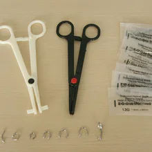 Ayliss Chaude 16 г Bijoux пирсинг Aiguilles комплект de Sexe Du Ventre Langue Sourcil Mamelon губы Nez Jetables пирсинг тела Bijoux O