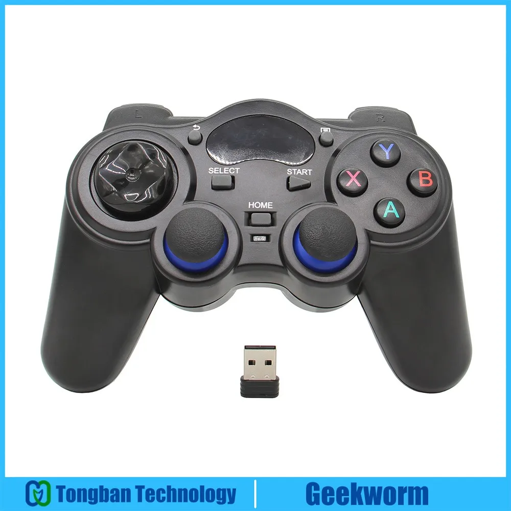 2.4G Wireless Gamepad Game Controller+RF Receiver For Raspberry Pi / SUPERPi NESPi Case RetroPie /Android Smartphone TV BoX/PC | Компьютеры
