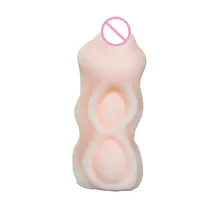 Hot Sale Men’s Aircraft Cup Real Feel Full Silicone Vagina Pussy Masturbators Pocket Vagina Cunt Sexy Toys for Analsex Coitus