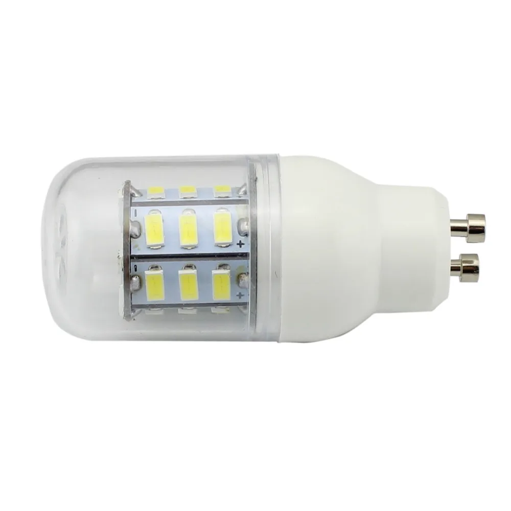 5X светодиодные лампы 12 вольт E27 E12 E14 B22 GU10 G9 5 W Кукуруза Smd5730 27 светодиодов v