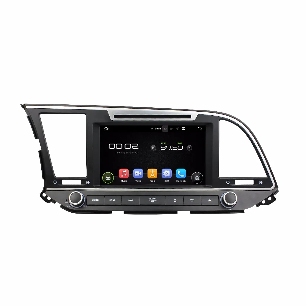 Sale Android 8.0 octa core 4GB RAM car dvd player for HYUNDAI Elantra 2016 ips touch screen head units tape recorder radio 2