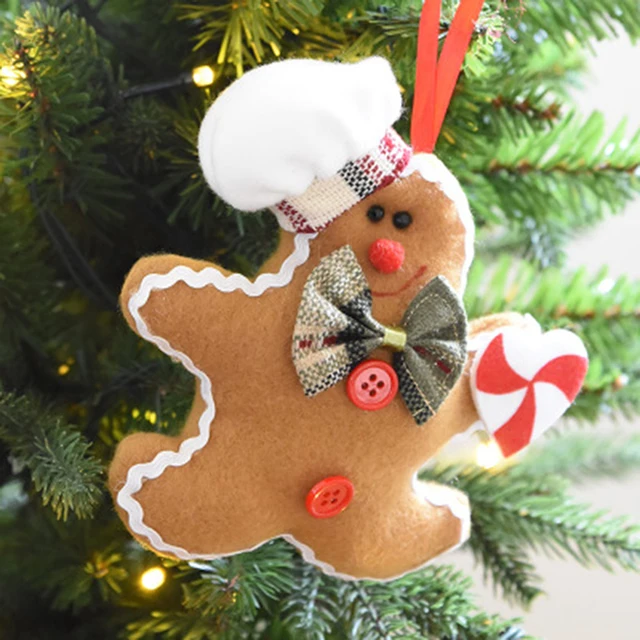1 pc christmas gingerbread man ornaments festival xmas tree hanging decoration crutches love type christmas pendant - Christmas Gingerbread Man 1 pc christmas gingerbread man ornaments festival xmas tree hanging decoration crutches love type christmas pendant - Christmas Gingerbread Man