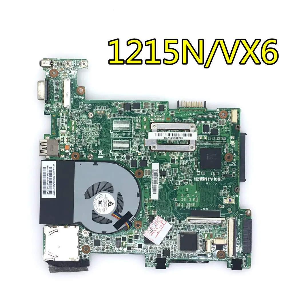 Оригинальная материнская плата для ноутбука Asus Eee PC 1215N/VX6 rev 1 4 полностью