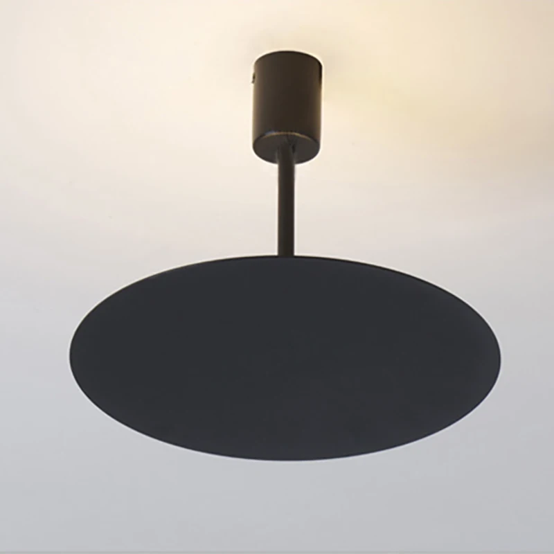 Современный подвесной светильник в скандинавском Европейском стиле, черный, белый, светодиодный, регулируемый, минималистичный, для ресторана, кафе, спальни, гостиной