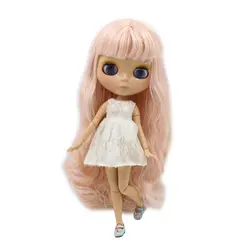 Бесплатная доставка Фабрика Блит кукла BL2352 бледно розовый волосы тела загар кожи 1/6 30 см
