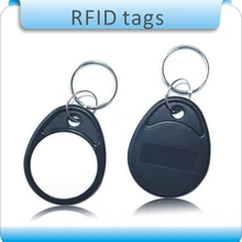 50 шт ABS Материал черные и белые 4# TK4100 125 кГц RFID Брелки/контроля доступа по отпечаткам системная карта