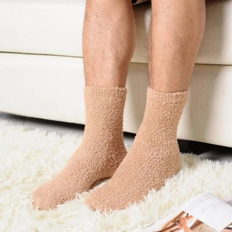 mens warm house socks
