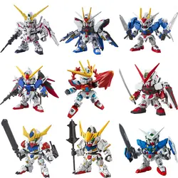 Оригинальный SD модель Gundam Симпатичные Единорог Sazabi крыло нулевой Страйк Фридом 00 Destiny Броня освобожденные мобильный костюм детские игрушки