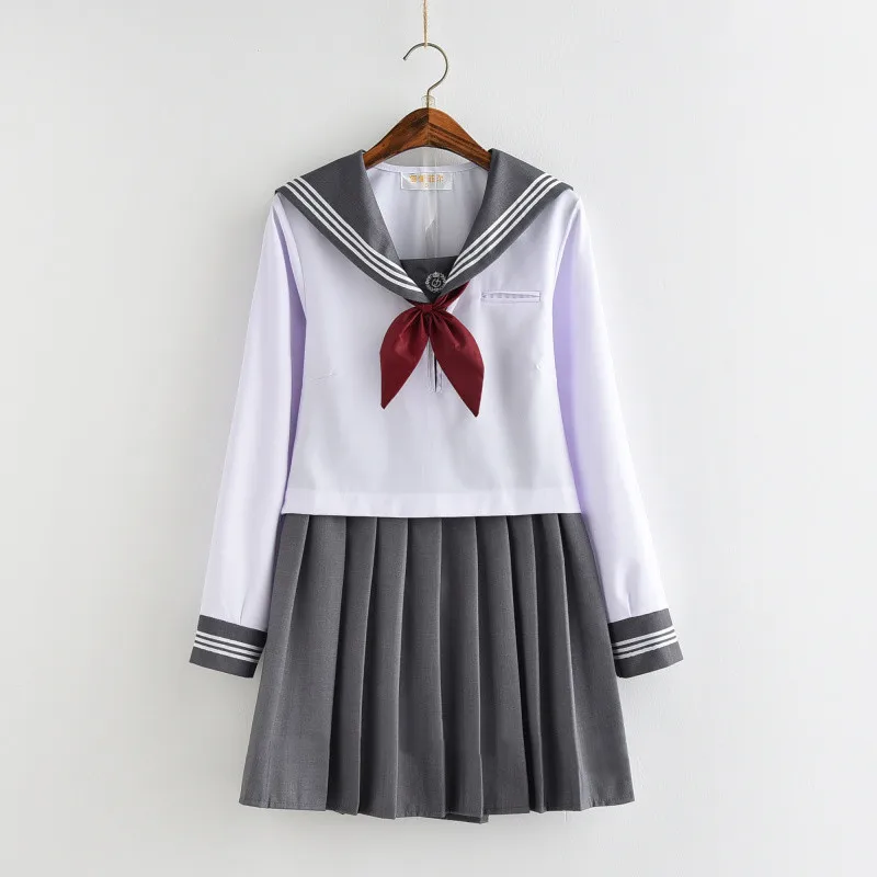 Летняя японская школьная форма для девочек, милые короткие/длинные ...
