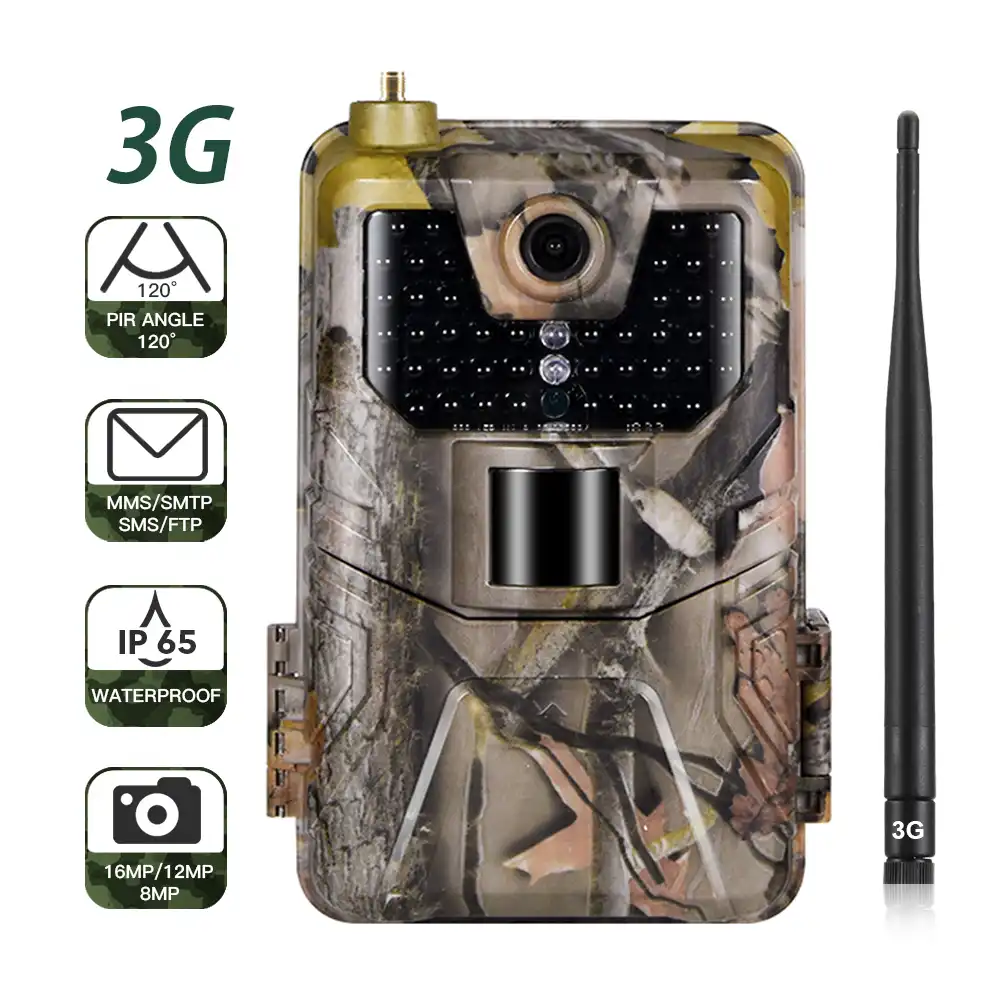 FTP SMTP 4G MMS Email 16MP Hunting Trail Camera HC801LTE Wireless SMS