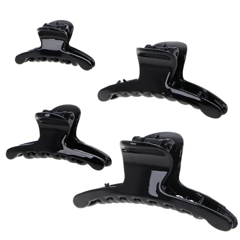 6 Pcs Lot Narrow Hair Claws Hair Clips For Girls Women Mini Hair Claw Large Size Shower Clip 