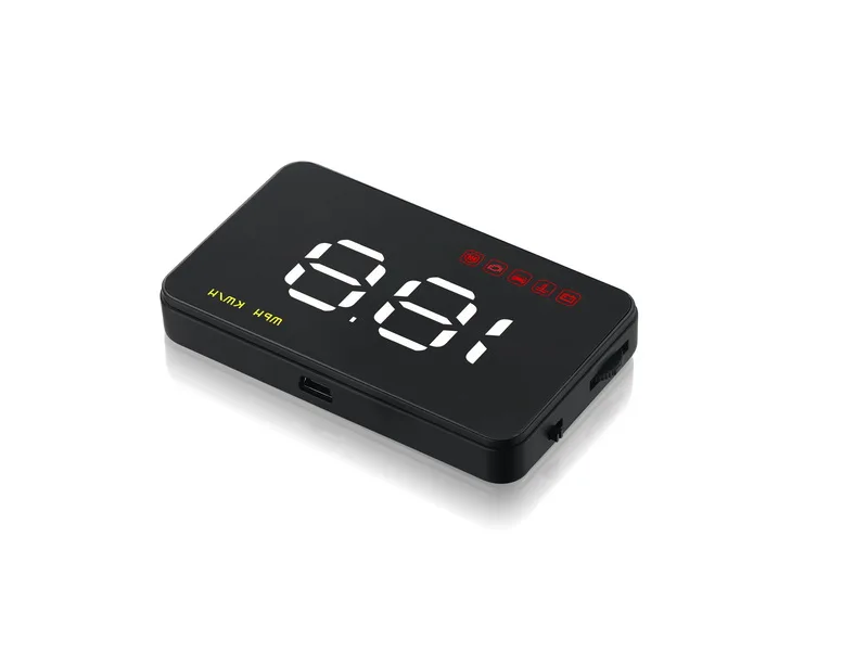 

2018 hot sale Digital speedometer OBD 2 A1000 3.5 Inch Heads Up HUD Display Consumption Data