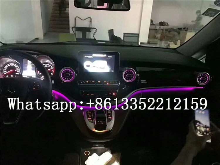 V class air conditoin cover fit for V-class W447 W639 W638 air-condition cover with 12 color 4 or 2 pieces interior vents cover  (7)