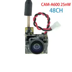 5,8 Г 48CH 25 МВт мини VTX 600TVL Integrated изображения Трансмиссия камера AIO FPV камера для FPV системы Drone Indoor