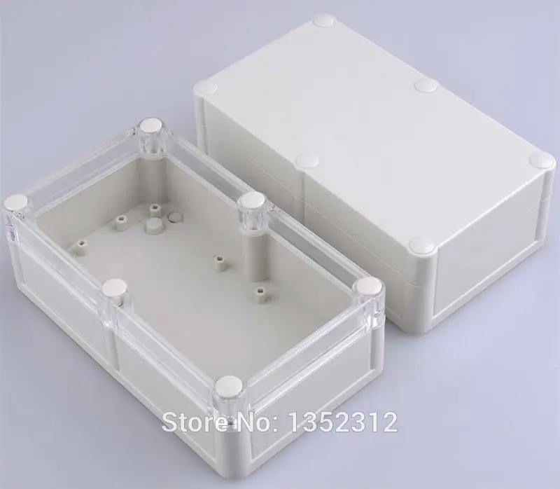 

8 pcs/lot 161.5*94*51mm IP68 plastic enclosure for electronic waterproof project box weatherproof PLC DIY junction control box