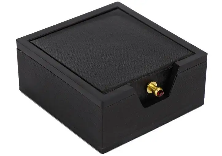 

300pcs/loc Luxury Jewelry Box Crystal Cufflinks Box High Grade Cuff Links Packaging Display Storage Gift Box Jewellery Packing