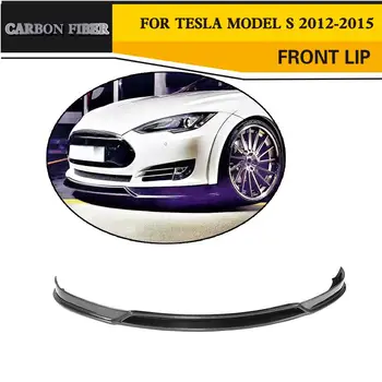 

Carbon Fiber Racing Front Lip Splitter for Tesla Model S Base Sedan 4-Door 2012-2016