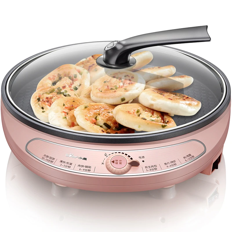 Bear Multi Electric Pie Pan Pancake Pan Pancakes Pot Spring Cake Machine Fried Pan BBQ Multi Cooker Bear Multi Electric Pie Pan Pancake Pan Pancakes Pot Spring Cake Machine Fried Pan BBQ Multi Cooker
