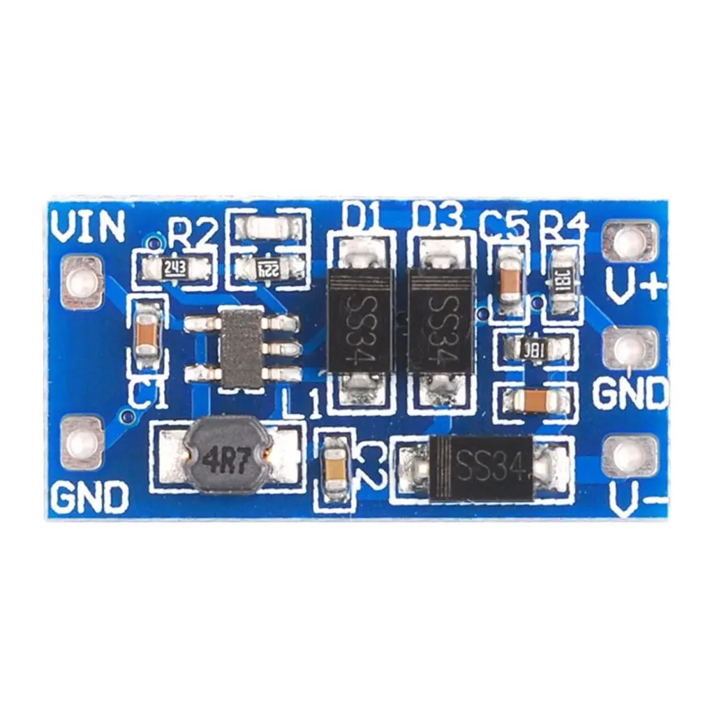 Модуль питания 2,8 В~ 5,5 В вход положительный и отрицательный 12 В выход 5 В до 12 В DC преобразования