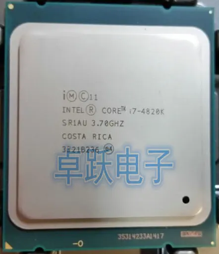 Процессор intel i7-4820k i7 4820K(3,7 ГГц/4 ядра/LGA 2011) для настольных ПК