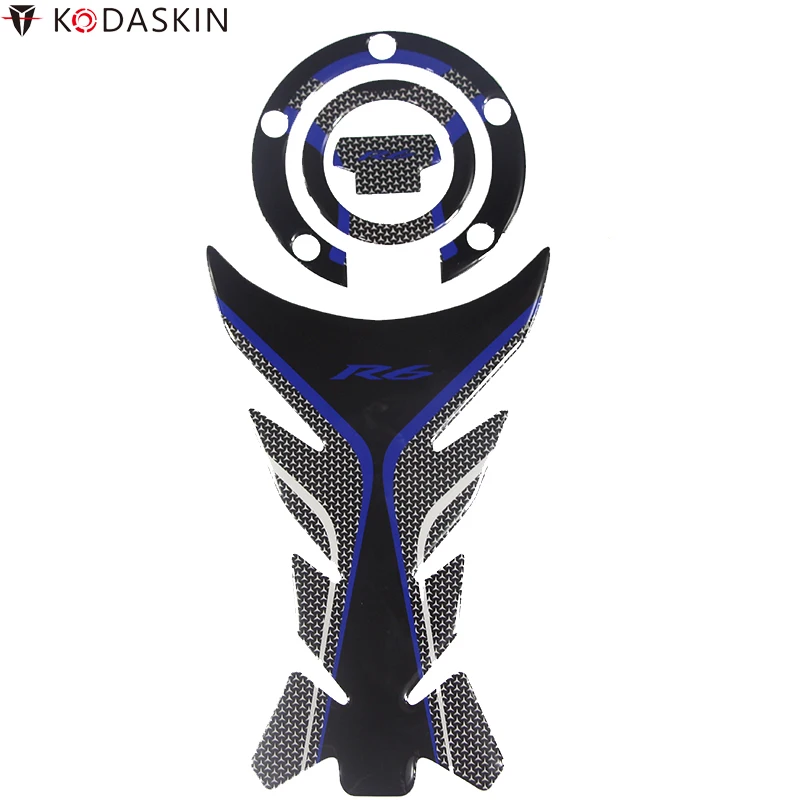 

KODASKIN 3D Tank Pad Stikcers Decals for Yamaha YZF R6