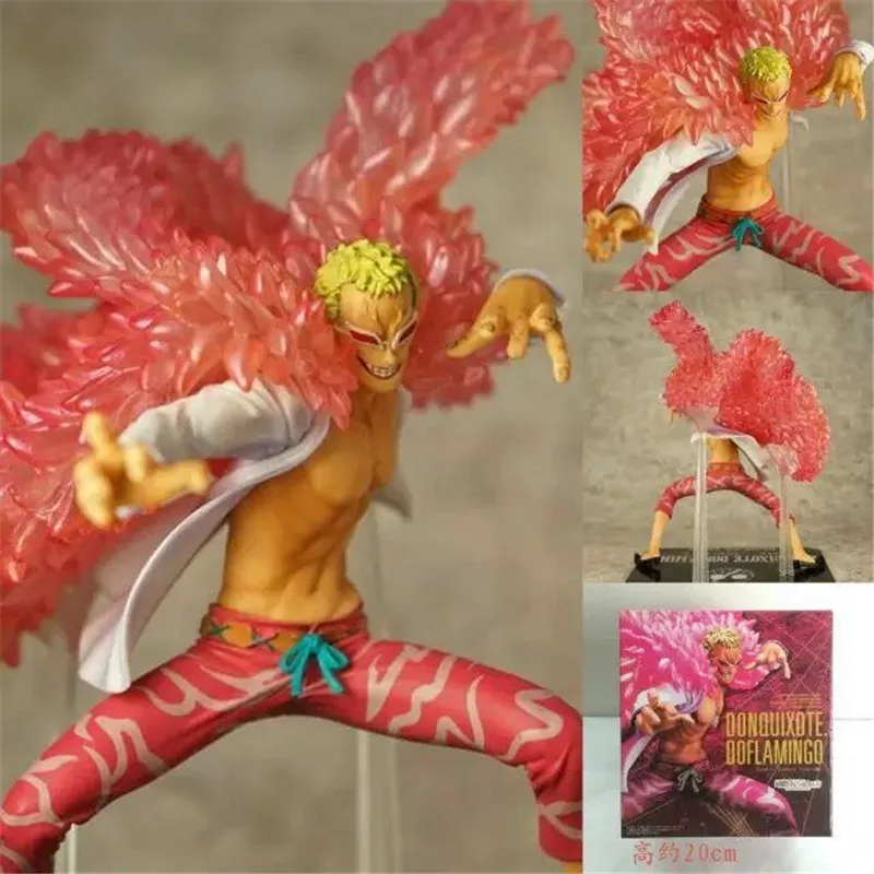 

ONE PIECE F.ZERO Anime Figure Donquixote Doflamingo Dressrosa Joker Pirate hooligan PVC Action Collection Model Toys D3