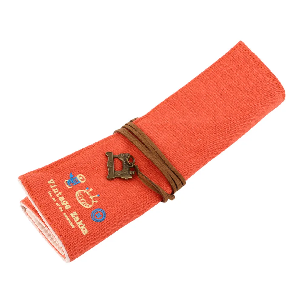 Maquiagem Canvas Wrap Roll Up Pen Pencil Makeup Case Holder Makeup Brush Retro Romantic Bag Pouch Srorage Bag Toiletry Kit Maquiagem Canvas Wrap Roll Up Pen Pencil Makeup Case Holder Makeup Brush Retro Romantic Bag Pouch Srorage Bag Toiletry Kit