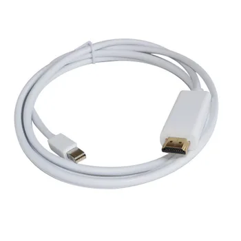 

High Quality 1.8M 6FT Mini DisplayPort DP Male to HDMI Female 1080P Adapter Cable For Apple Mac Macbook Pro Air