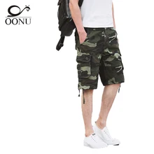 OONU Продвижение Качество гарантировано Военный Зеленый Камуфляж/Камо Шорты Мужчины Бермуды Multicam Военно-Транспортные Шорты 29-44