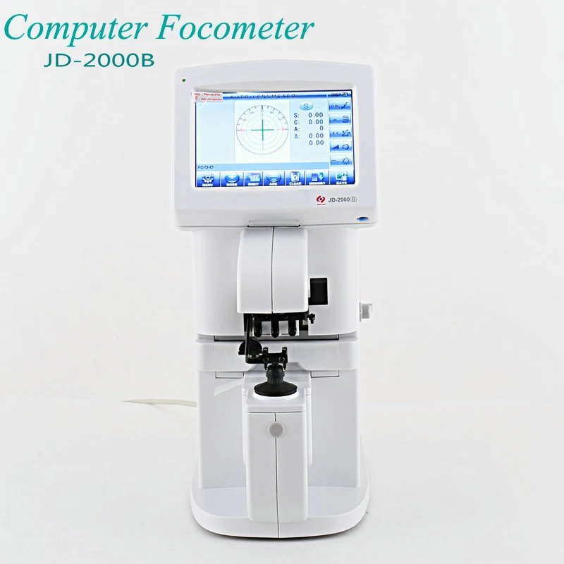 JD-2000B сенсорный экран компьютер Focometer очки оборудования инструмент умный операционная система