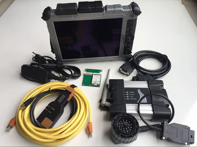  2019 Auto Diagnose Scanner für BMW Wifi Icom Nächste mit Software SSD in IX104 Tablet i7 & 4g Berei
