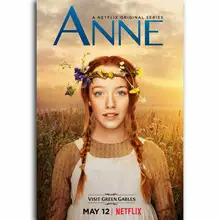 S2551 Anne с E Netflix ТВ серии Сезон 1 2 настенная живопись печать на Шелковый Холст постер для декорации дома