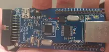 Free Shipping! 2pcs stm32f103 + enc28j60 network development board uip / LWIP web server RT-Thread