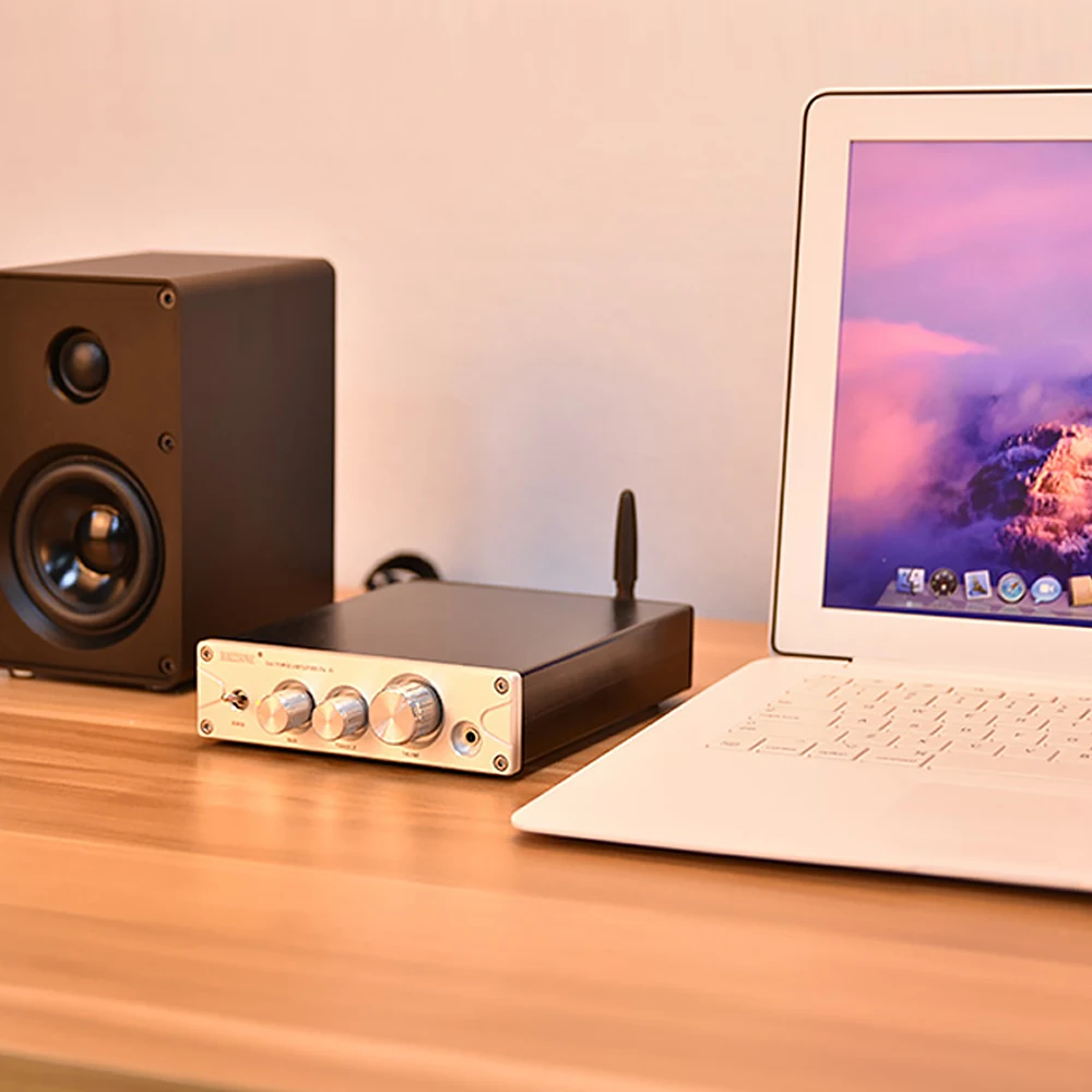 Стереоусилитель BRZHIFI TPA3116 Bluetooth 5 0 APTX ES9018K2M DAC класс D 100 Вт * 2 усилитель мощности с