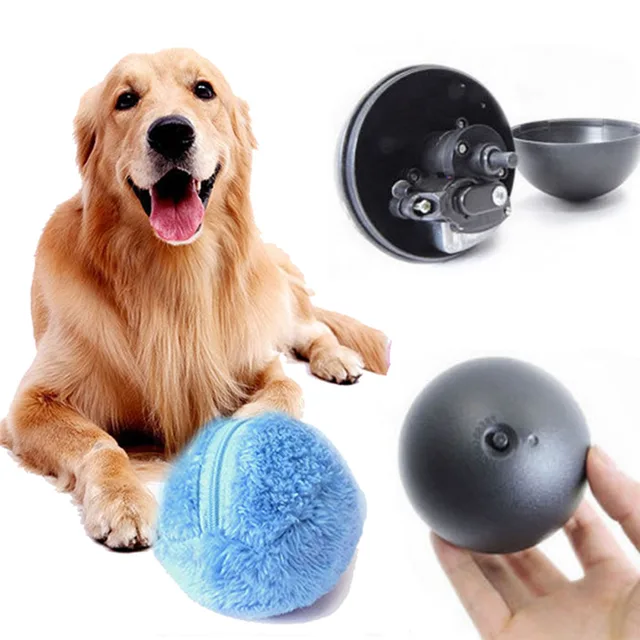 Divertente Pet Giocattoli Del Cane Palla Automatico di Magic Roller Palla Gatto Divertente Pet Giocattoli Del Cane Palla Automatico di Magic Roller Palla Gatto