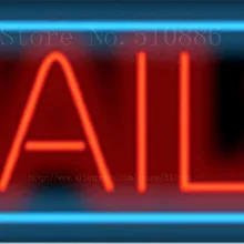 17*1" Большие ногти неоновая вывеска из настоящего стекла Пивной Бар Паб светильник вывески магазин дисплей ресторан магазин красота рекламный светильник s