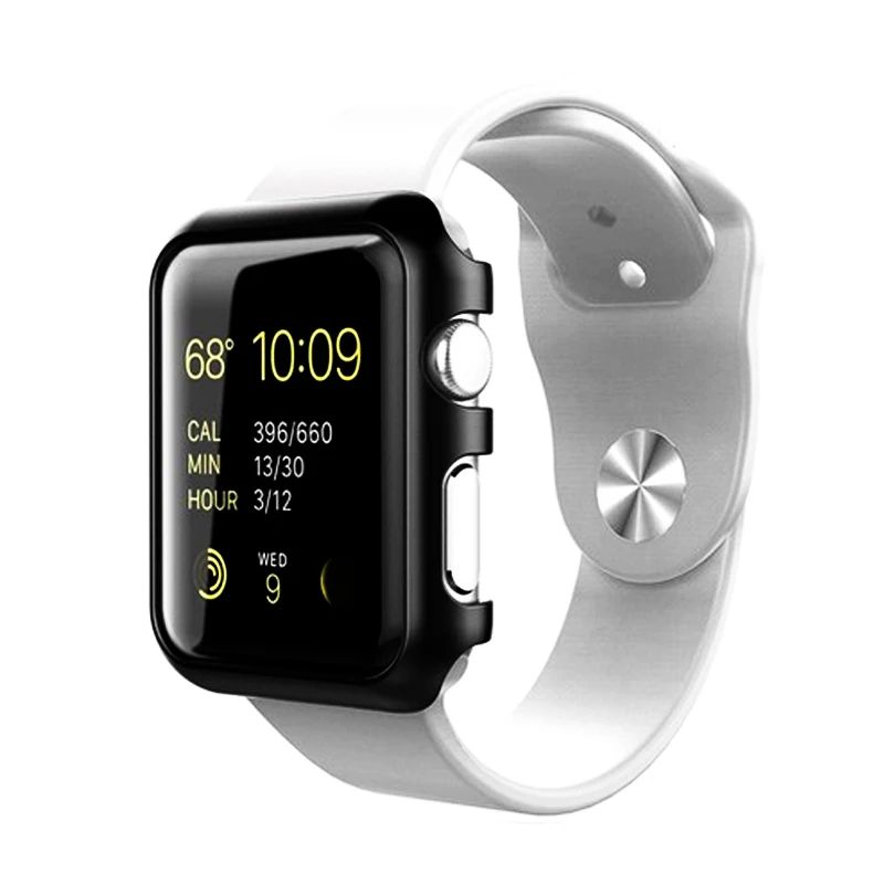 Protective Cover for apple watch case 4 44mm 40mm iwatch 3/2 42mm 38mm band stainless steel shell Anti-Scratch Metal Frame