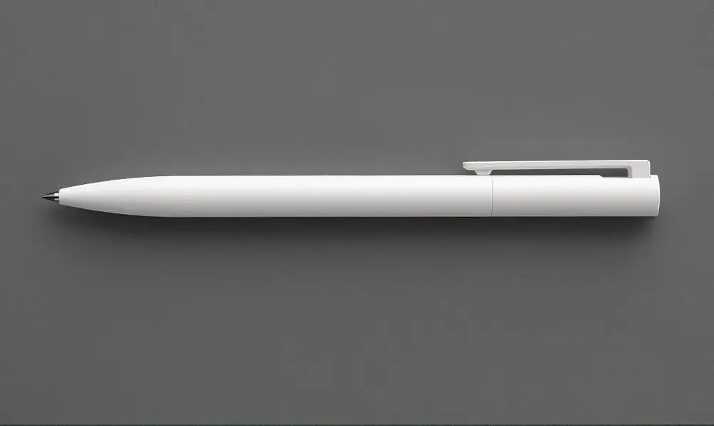 Оригинальные гелевые ручки Xiaomi 0 5 мм без колпачка цилиндрическая ручка черная